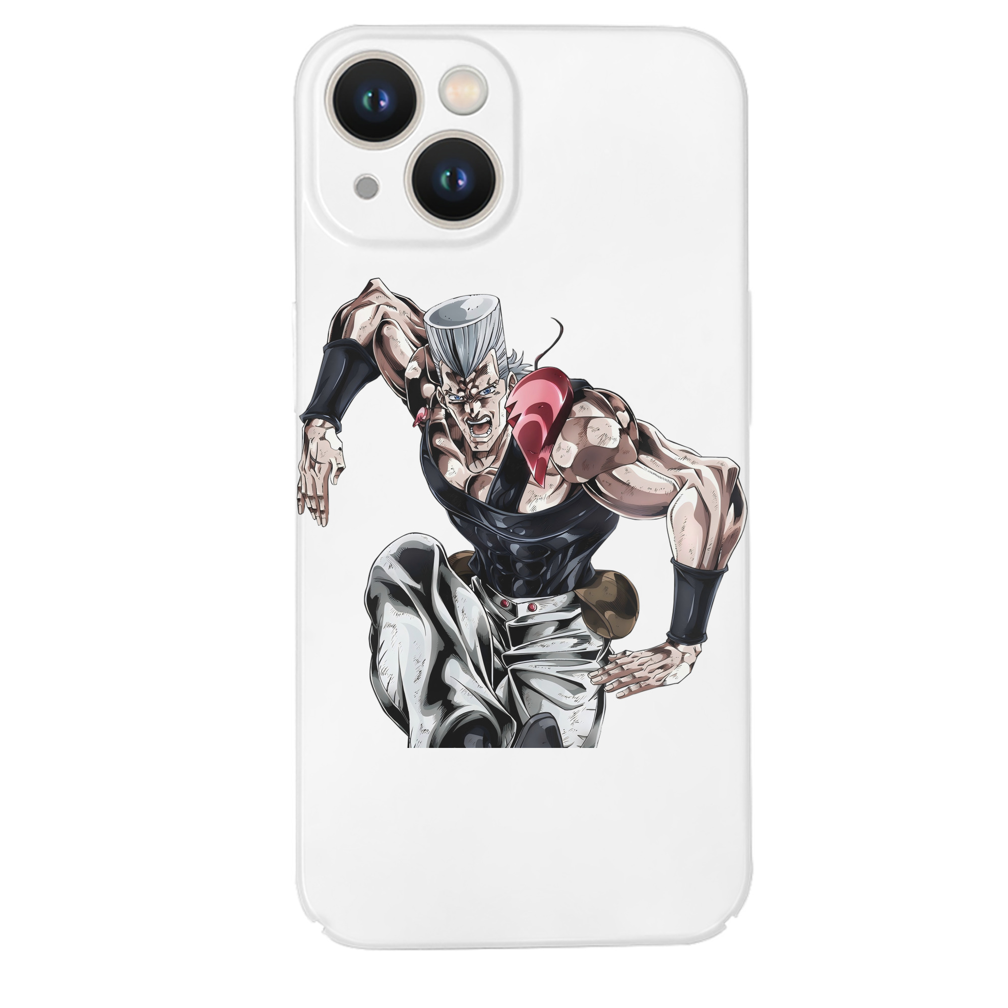 （画像用） ジョジョの奇妙な冒険 ジャン＝ピエール?ポルナレフ JoJo's Bizarre Adventure Jan Pierre Polnareff 【iPhone 14シリーズ対応】ハードケース